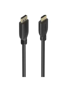 AISENS A125-0920 adaptador de cable de vídeo 5 m DisplayPort HDMI Negro
