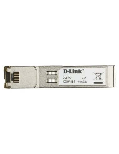 D-Link DGS-712 red modulo transceptor Cobre 1000 Mbit s SFP