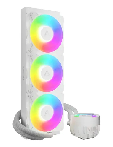 ARCTIC Liquid Freezer III Pro 360 A-RGB (White) Procesador Sistema de refrigeración líquida todo en uno 12 cm Blanco 1 pieza(s)