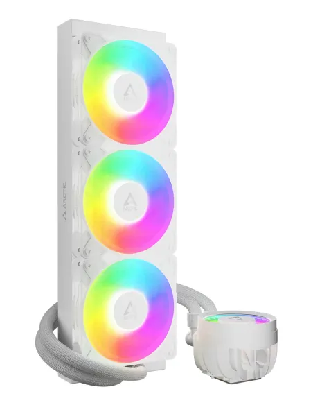ARCTIC Liquid Freezer III Pro 360 A-RGB (White) Procesador Sistema de refrigeración líquida todo en uno 12 cm Blanco 1 pieza(s)