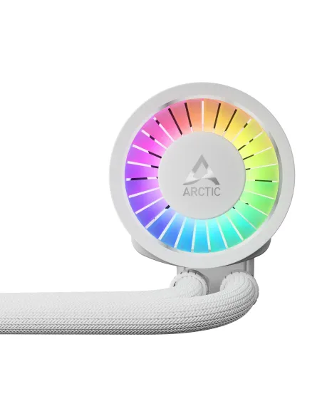 ARCTIC Liquid Freezer III Pro 360 A-RGB (White) Procesador Sistema de refrigeración líquida todo en uno 12 cm Blanco 1 pieza(s)
