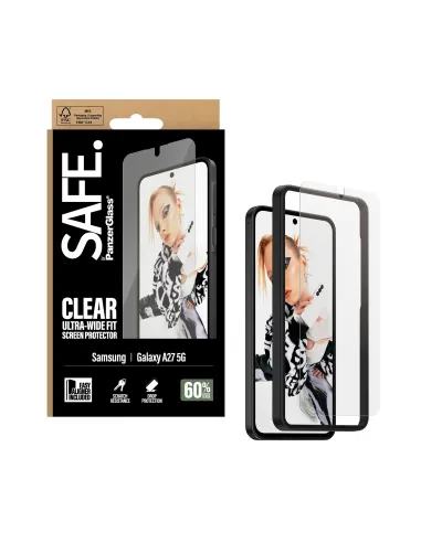 PanzerGlass SAFE. by ® Screen Protector Samsung Galaxy A27 5G | Ultra-Wide Fit w. EasyAligner Protector de pantalla 1 pieza(s)