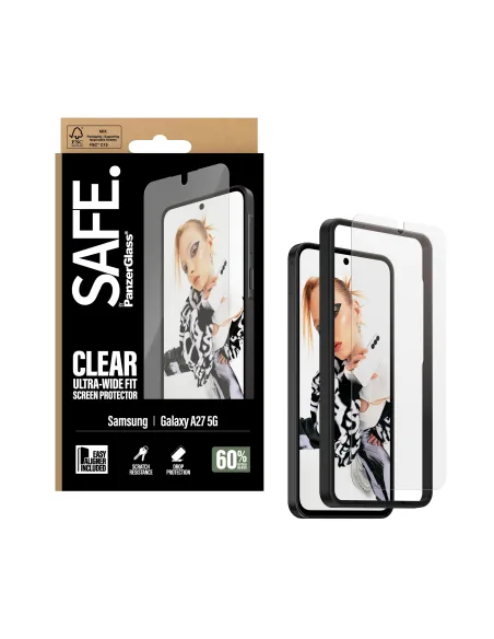 PanzerGlass SAFE. by ® Screen Protector Samsung Galaxy A27 5G | Ultra-Wide Fit w. EasyAligner Protector de pantalla 1 pieza(s)