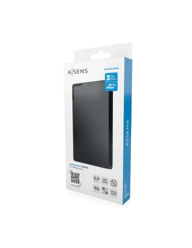 AISENS Caja Externa 2,5″ 9.5mm SATA a USB 3.0 USB3.1 Gen1, Negra