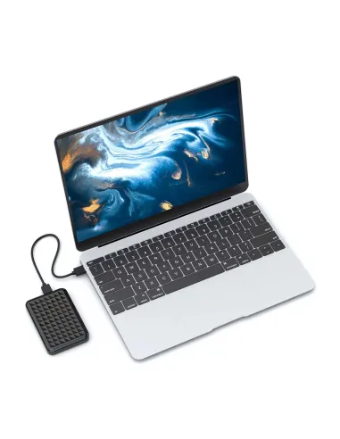 AISENS Caja Externa 2,5″ 9.5mm SATA a USB3.0 USB3.1 Gen1, Negra