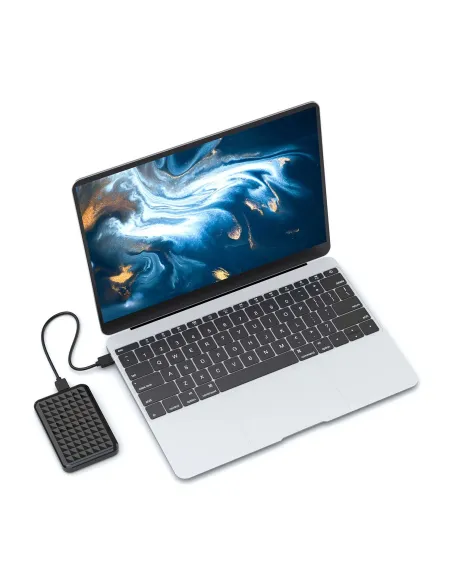 AISENS Caja Externa 2,5″ 9.5mm SATA a USB3.0 USB3.1 Gen1, Negra