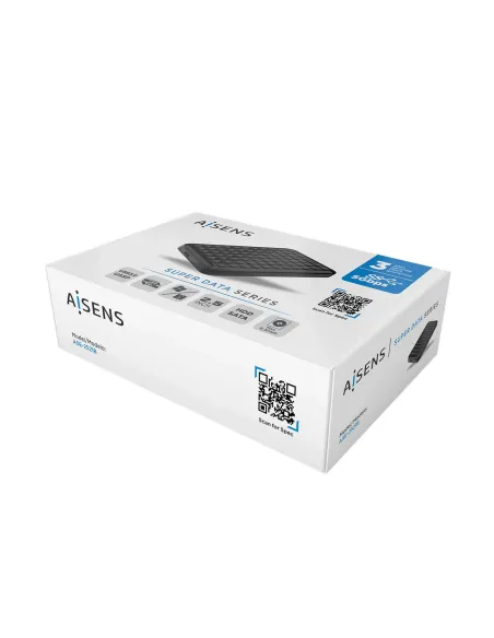 AISENS Caja Externa 2,5″ 9.5mm SATA a USB3.0 USB3.1 Gen1, Negra