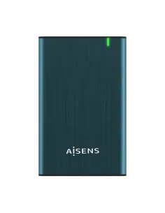 AISENS Caja Externa 2.5" ASE-2525PB 9.5 mm SATA A USB 3.0 USB 3.1 Gen1, Azul Pacifico