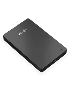 AISENS Caja Externa 2.5″ 9.5mm SATA a USB-C USB3.1 Gen1, Negra