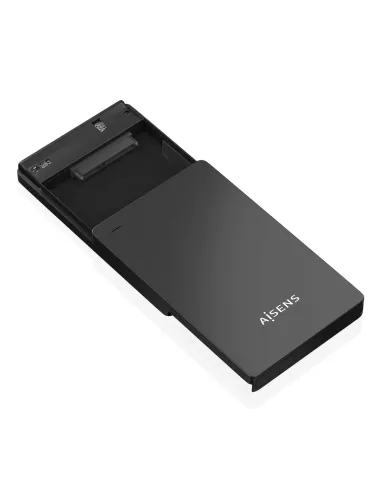 AISENS Caja Externa 2.5″ 9.5mm SATA a USB-C USB3.1 Gen1, Negra