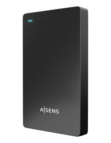 AISENS Caja Externa 2.5″ 9.5mm SATA a USB-C USB3.1 Gen1, Negra