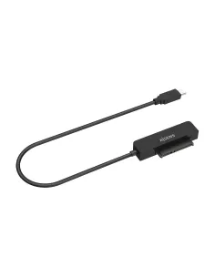 AISENS Adaptador SATA a USB-C USB3.0 USB3.1 Gen1 para Discos Duros 2.5″, Negro 2