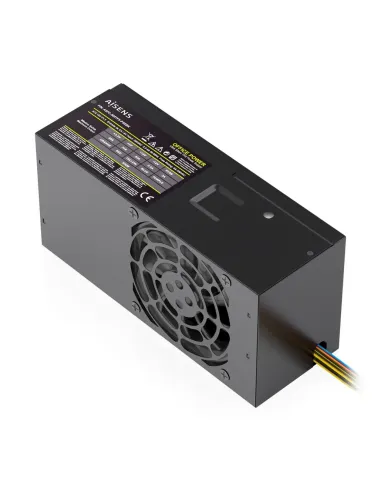 AISENS Fuente Alimentacion TFX 500W con Cable de Alimentacion OEM, Negra