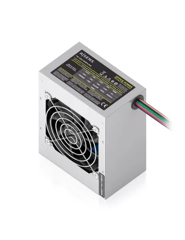 AISENS Fuente Alimentacion SFX 500W con Cable de Alimentacion OEM, Plata