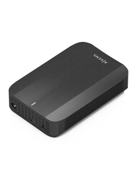 AISENS Caja Externa, 3,5" SATA a USB-C USB3.1 GEN1, Negro