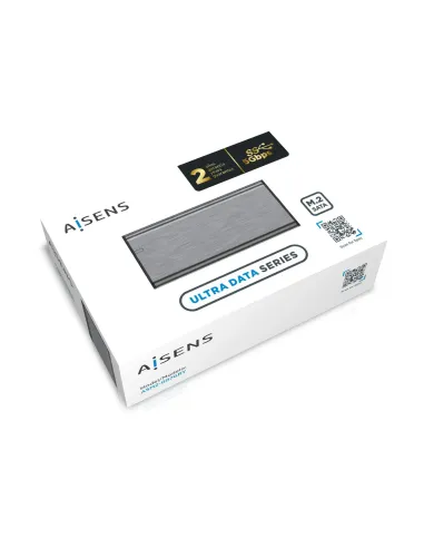 AISENS Caja Externa M.2 (NGFF) ASM2-007GRY SATA A USB3.1 Gen1, Gris
