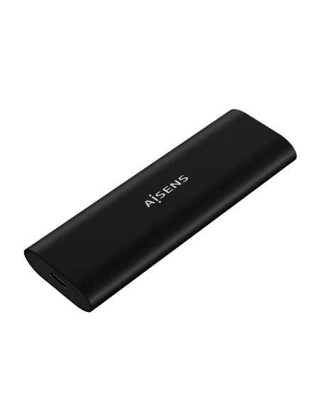 AISENS Caja Externa M.2 (NGFF) ASM2-014B SATA NVMe A USB3.1 Gen2, Negro