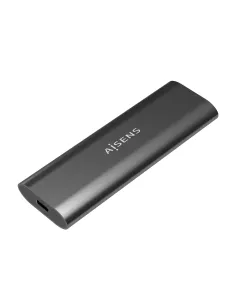 AISENS ASM2-015GR caja para disco duro externo Caja externa para unidad de estado sólido (SSD) Gris M.2