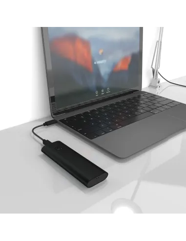 AISENS Caja Externa M.2 (NGFF) ASM2-020B NVMe a USB3.2 GEN2, Negra
