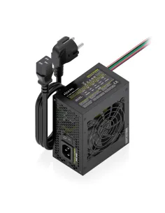 AISENS Fuente Alimentacion SFX 500W con Cable de Alimentacion OEM, Negra