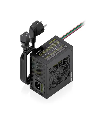 AISENS Fuente Alimentacion SFX 500W con Cable de Alimentacion OEM, Negra