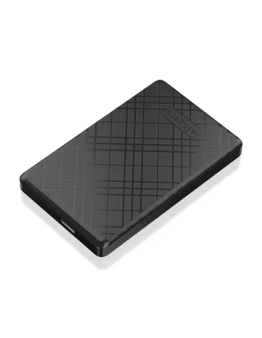 AISENS Caja Externa 2,5" ASE-2522B 9.5mm SATA a USB 3.0 USB3.1 Gen1, Negra