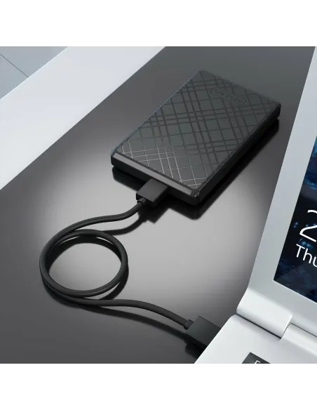 AISENS Caja Externa 2,5" ASE-2522B 9.5mm SATA a USB 3.0 USB3.1 Gen1, Negra