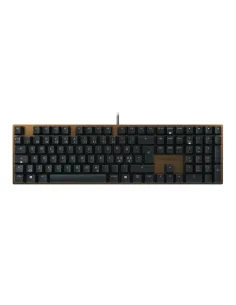 CHERRY KC 200 MX teclado Juego USB QWERTY Nórdico Negro, Bronce
