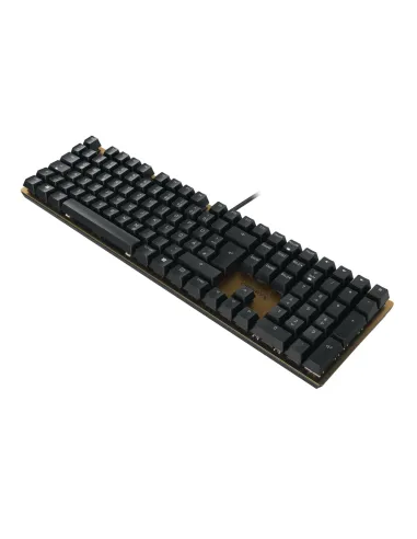CHERRY KC 200 MX teclado Juego USB QWERTY Nórdico Negro, Bronce