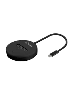 AISENS USB-C Dock M.2 (NGFF) ASUC-M2D013-BK SATA NVMe A USB3.1 Gen2, Negra