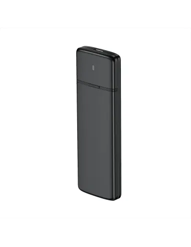 AISENS Caja Externa M.2 (NGFF) ASM2-001B SATA NVME a USB3.1 USB3.2 Gen2, Negra