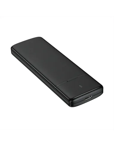 AISENS Caja Externa M.2 (NGFF) ASM2-001B SATA NVME a USB3.1 USB3.2 Gen2, Negra