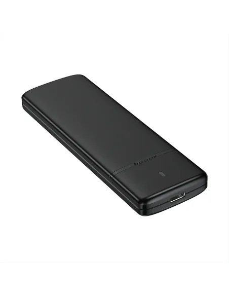 AISENS Caja Externa M.2 (NGFF) ASM2-001B SATA NVME a USB3.1 USB3.2 Gen2, Negra