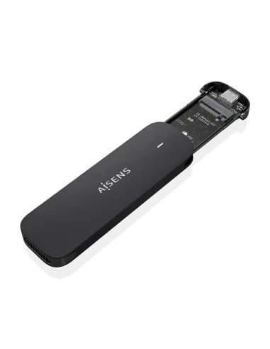 AISENS Caja Externa M.2 (NGFF) ASM2-024B NVMe a USB3.2 Gen2, Negra