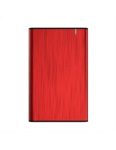 AISENS Caja Externa 2,5" ASE-2525RED 9.5mm SATA a USB 3.0 USB3.1 Gen1, Rojo