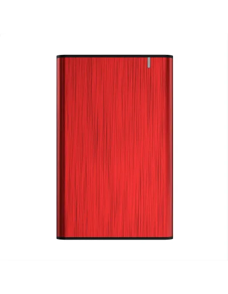 AISENS Caja Externa 2,5" ASE-2525RED 9.5mm SATA a USB 3.0 USB3.1 Gen1, Rojo