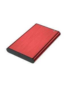 AISENS Caja Externa 2,5" ASE-2525RED 9.5mm SATA a USB 3.0 USB3.1 Gen1, Rojo 2