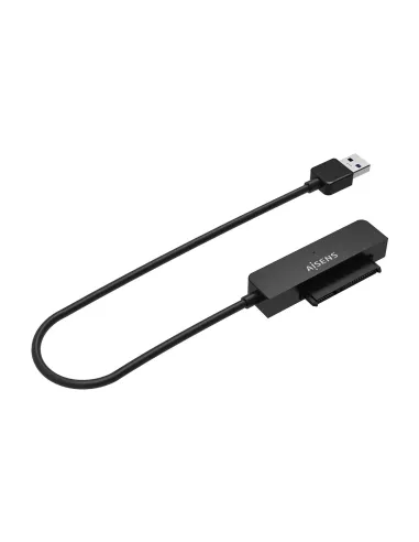 AISENS Adaptador SATA a USB-A USB3.0 USB3.1 Gen1 para Discos Duros 2.5″, Negro