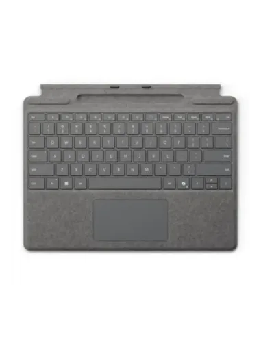 Teclado microsoft surface pro type cover + pen platino