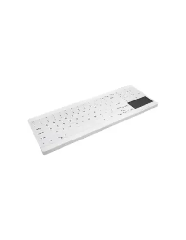 Cherry Teclado Touchpad lavable/desinfe USB Blanco