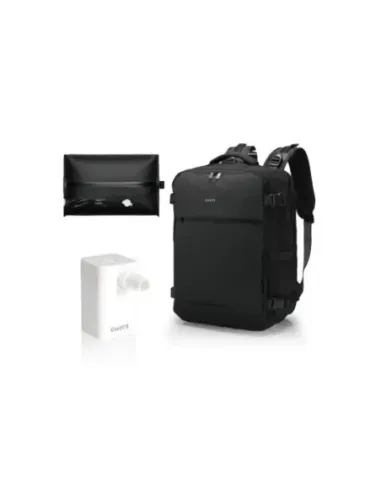 EWENT Mochila Viaje imperm. 24LCarga USB-A/C 16.1"