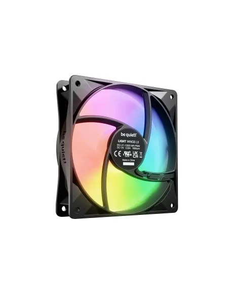 be quiet! LIGHT WINGS LX 120mm PWM Carcasa del ordenador Ventilador 12 cm Negro 1 pieza(s)