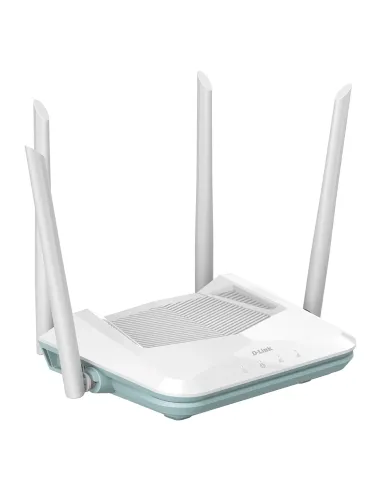 D-Link EAGLE PRO AI AX1500 Smart Router router inalámbrico Gigabit Ethernet Doble banda (2,4 GHz   5 GHz) Blanco