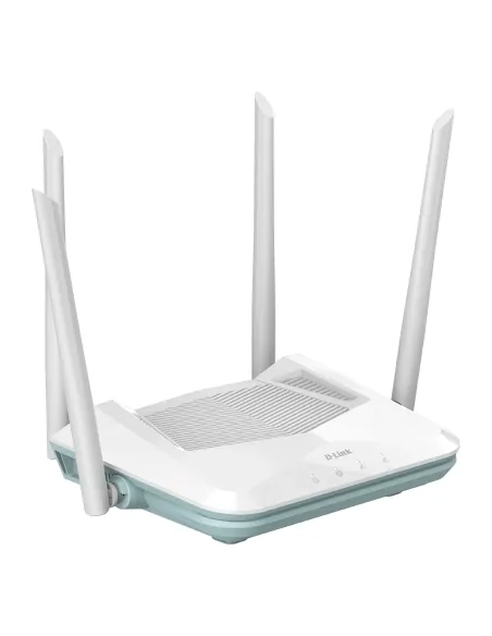 D-Link EAGLE PRO AI AX1500 Smart Router router inalámbrico Gigabit Ethernet Doble banda (2,4 GHz   5 GHz) Blanco