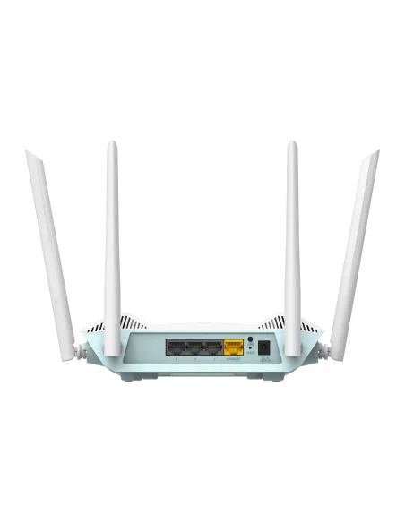 D-Link EAGLE PRO AI AX1500 Smart Router router inalámbrico Gigabit Ethernet Doble banda (2,4 GHz   5 GHz) Blanco