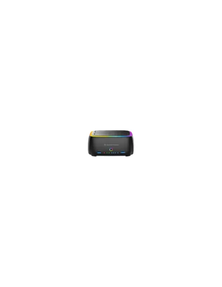 Docking conceptronic donn36b usb - c rgb doble bahia sata hdd ssd 2.5 pulgadas 3.5 pulgadas clonado offline 2xusb - a sd