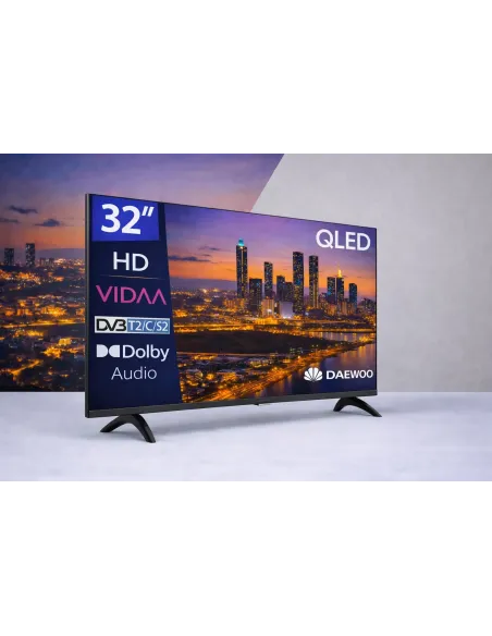 Daewoo 32VB56HQ Televisor 81,3 cm (32") HD Smart TV Wifi Negro