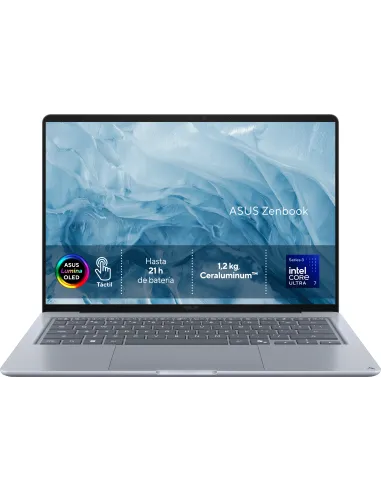 ASUS Zenbook 14 OLED UX3480AA-SU535W - Ordenador Portátil " WQXGA+ 120Hz (Intel Core Ultra 7 355, 24GB RAM, 512GB SSD,