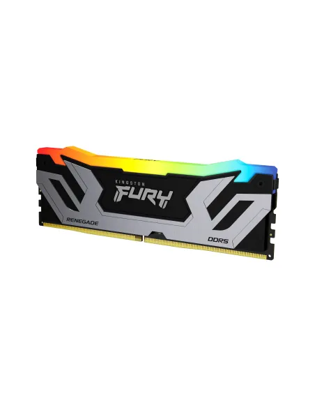 Kingston Technology FURY 24GB 8400MT s DDR5 CL40 CUDIMM Renegade RGB Silver XMP