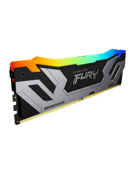 Kingston Technology FURY 24GB 8400MT s DDR5 CL40 CUDIMM Renegade RGB Silver XMP